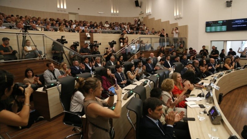 El Concejo escuchó el discurso del intendente&nbsp;