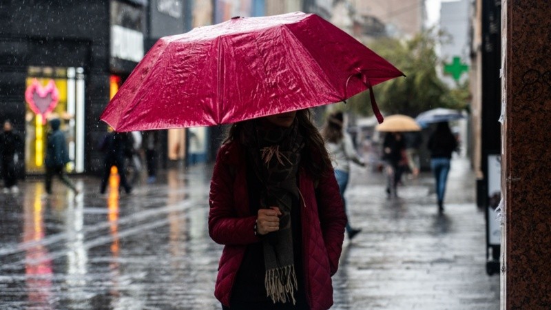 Clima Tiempo lluvia paraguas