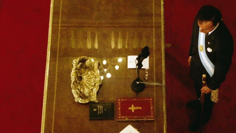 Carlos Menem, el presidente argentino de los 90