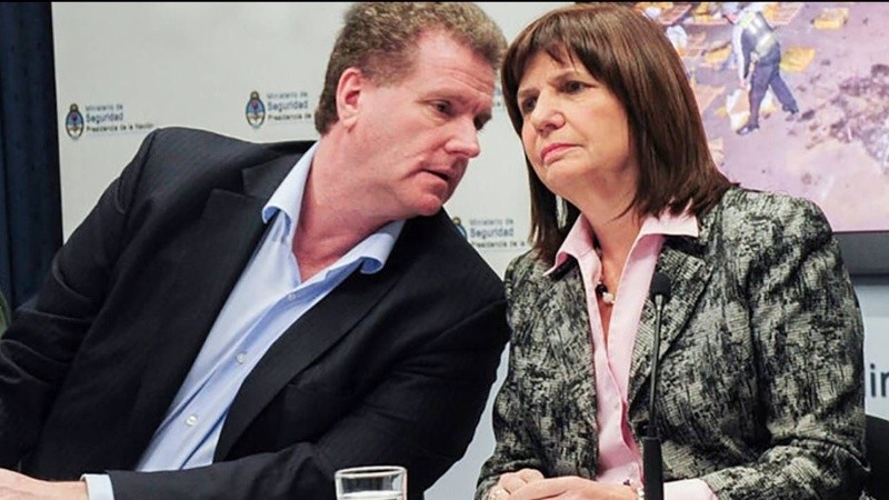 Gerardo Milman y Patricia Bullrich.