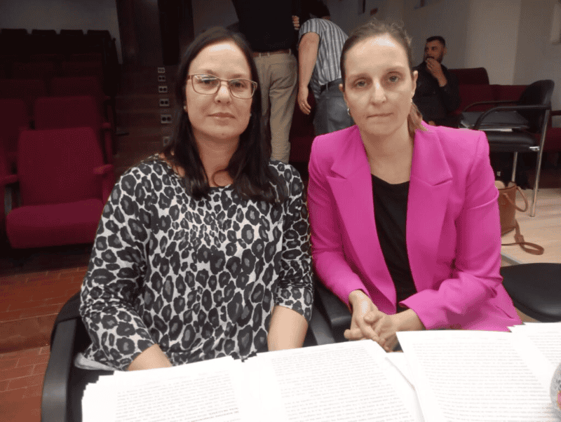 Las fiscales Marianela Montemarini Menna&nbsp;y Mayra Vuletic.