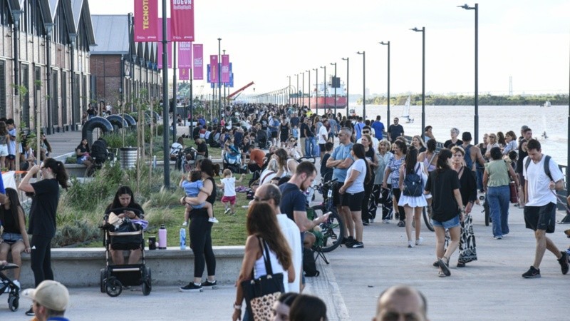 La caravana náutica de este sábado en Rosario.