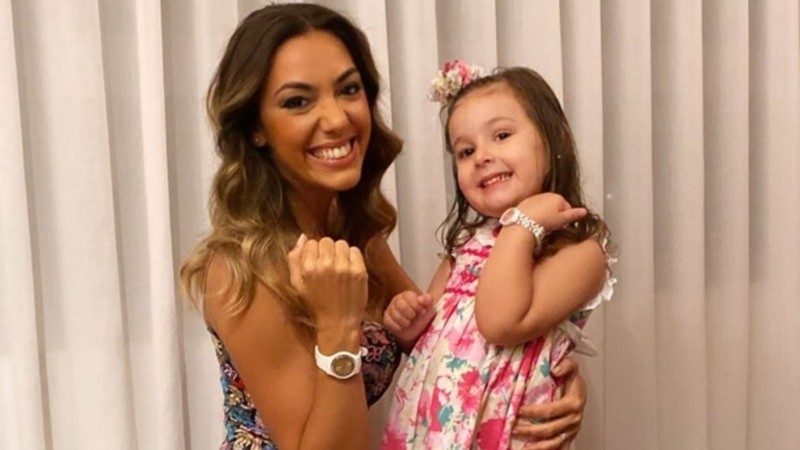 La modelo contó cómo pasa sus días internada