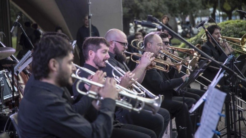 El Ensamble de Vientos Municipal.