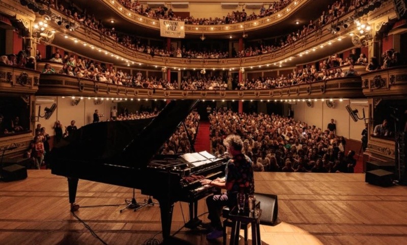 Fito Páez en el Teatro Astengo (Guido Adler).&nbsp;