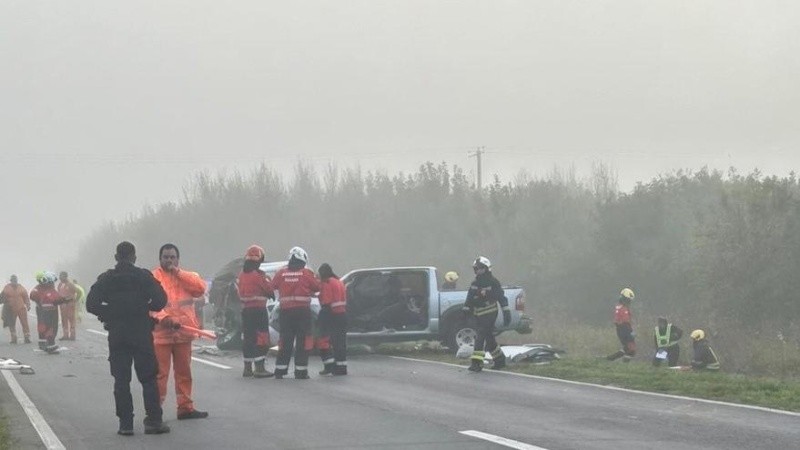 La niebla al momento del siniestro.
