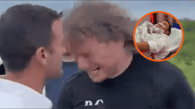 Un diputado libertario quedó hospitalizado luego de un violento cabezazo.