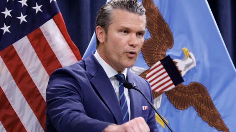 El secretario de Guerra de Estados Unidos, Pete Hegseth.