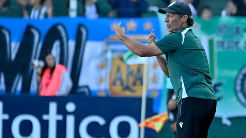 Pedro Troglio es el director técnico de Banfield. (Fotobaires)