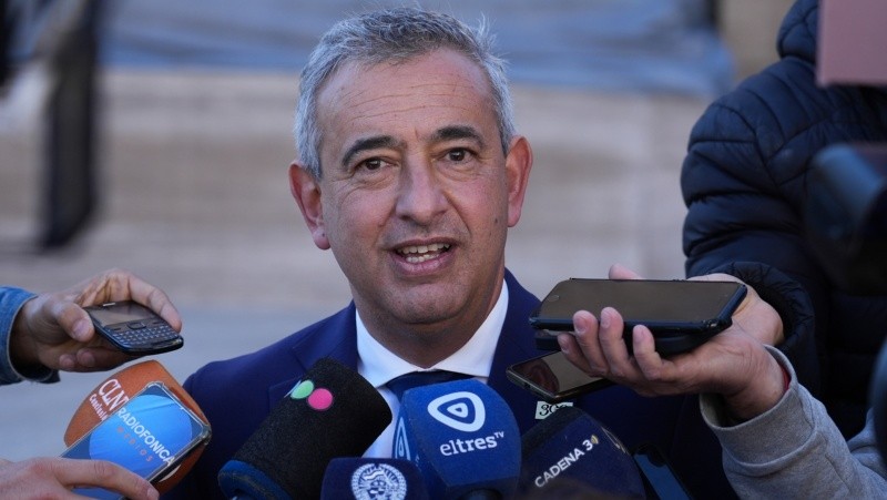 Javkin fue cauto al hablar de un posible aumento del boleto de colectivo en Rosario.