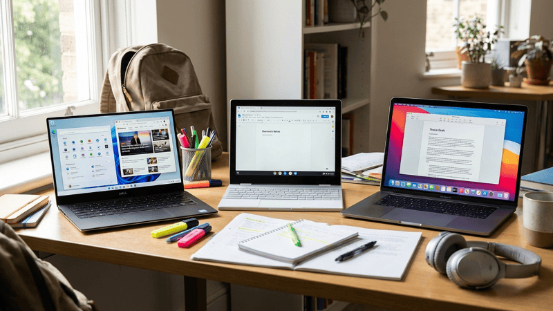 Las computadoras a elegir si se piensan para el estudio