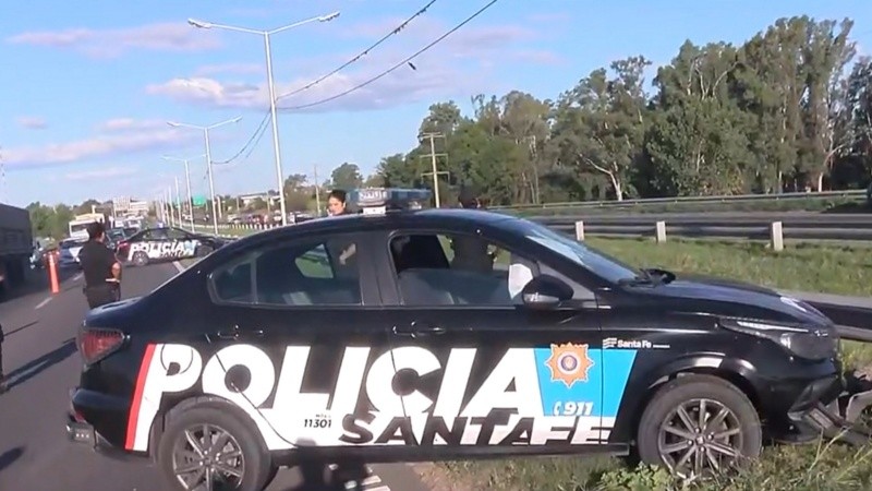 El Cronos impactó contra el guardarraíl central.