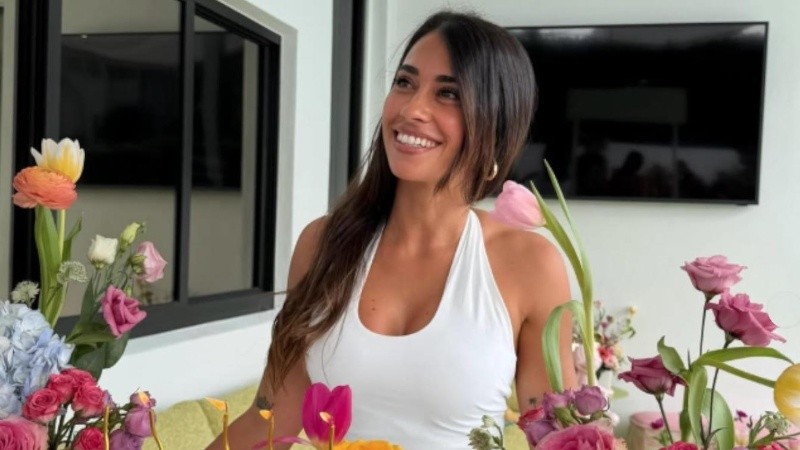 Antonela Roccuzzo celebro 38 años.