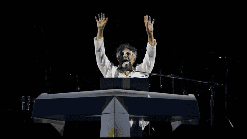 Fito disfrutó su noche a puro emoción (Alan Monzón/Rosario3)&nbsp;