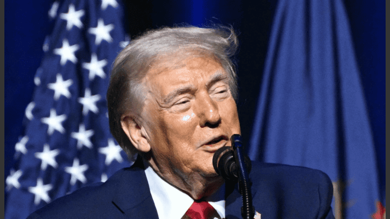 El presidente de Estados Unidos, Donald Trump.