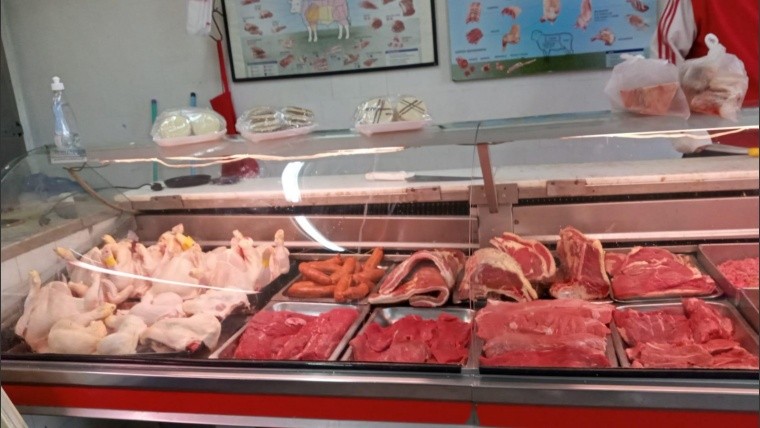 La carne y el pollo pegaron un salto. El cerdo tuvo una dinámica más moderada.