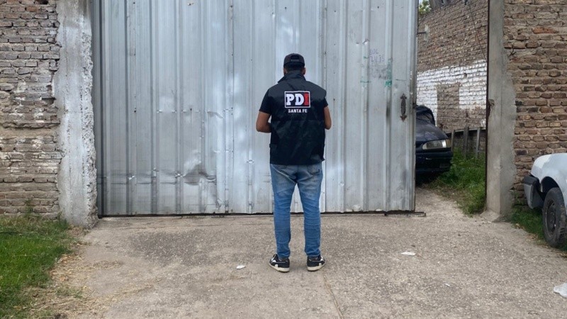 El galpón de Colombia al 2400, guarida de una banda dedicada a las entraderas.