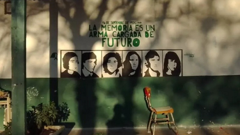 &nbsp;Intervención escolar por el aniversario de la Noche de los Lápices (Ig cegurruchaga).