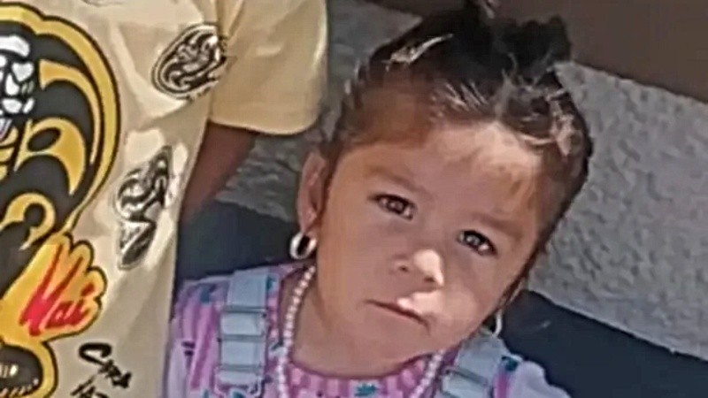 Esmeralda Marisa Pereyra López, de 2 años.