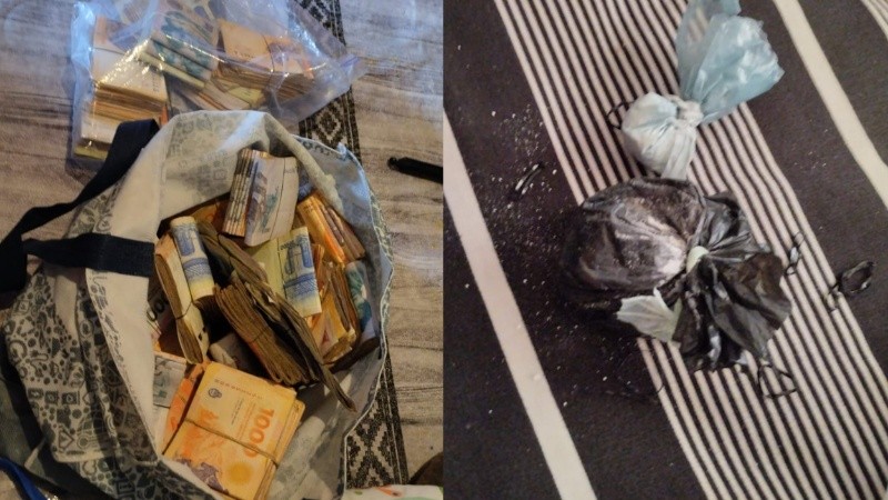 Los elementos secuestrados en los operativos.&nbsp;