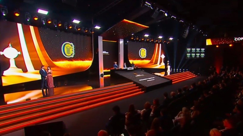 La ceremonia en Luque, Paraguay. (imagen Conmebol)