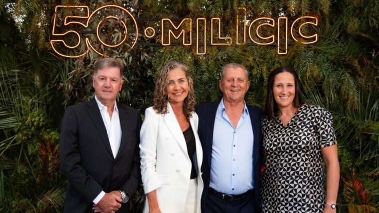 Milicic celebró 50 años junto a socios, clientes, proveedores y autoridades