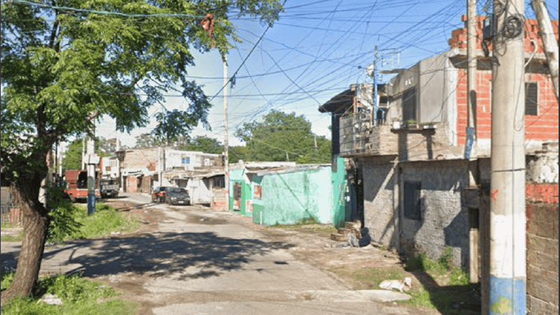 Pasaje Spiro, donde atacaron a Milagros en febrero.