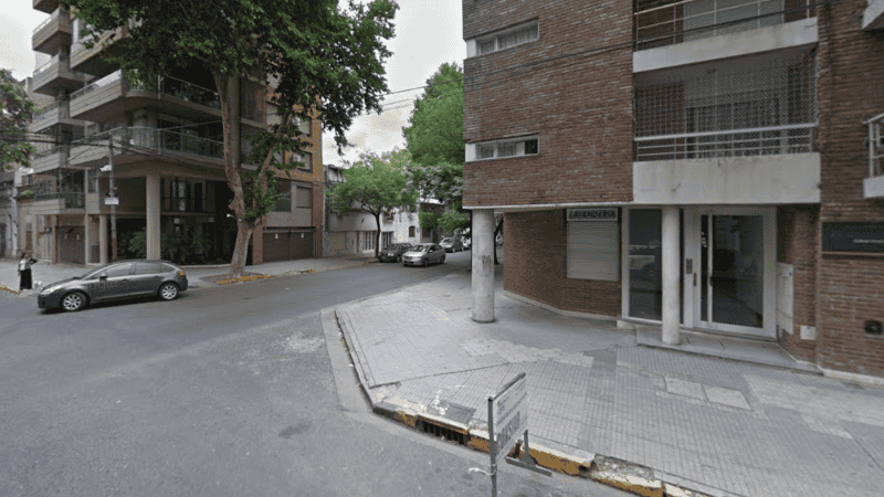 La zona donde lograron capturar al conductor alcoholizado.