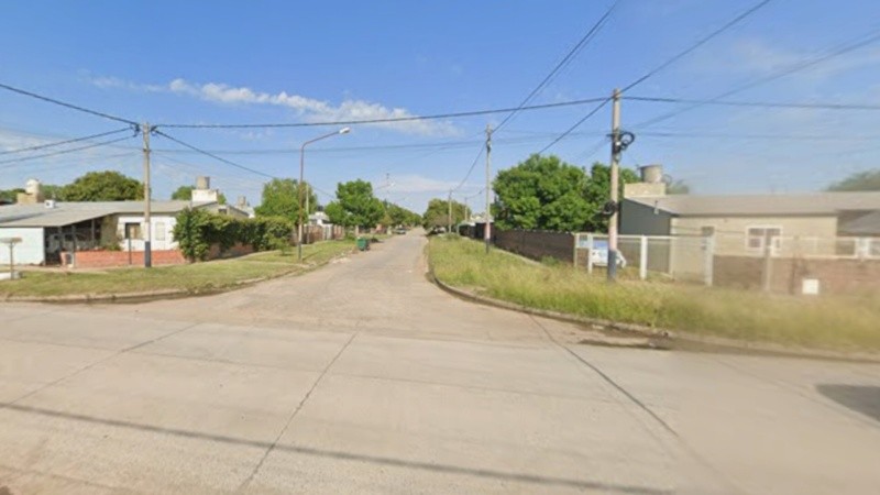 El homicidio ocurrió este sábado a la tarde en una casa de Villa Gobernador Gálvez.