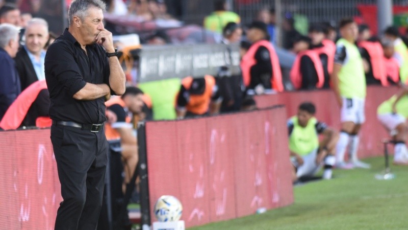 Kudelka pudo festejar el primer triunfo de Newell's en la temporada.