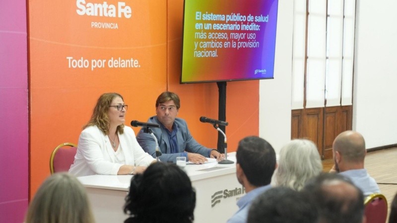 La ministra de Salud, Silvia Ciancio