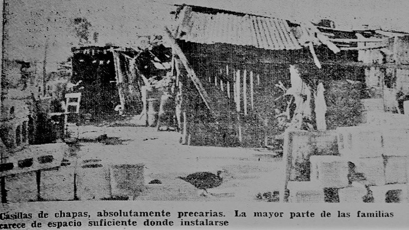 &nbsp;Población erradicada Barrio Las Flores (El país en la noticia- Marzo 1978) [IMA_Las Flores1]