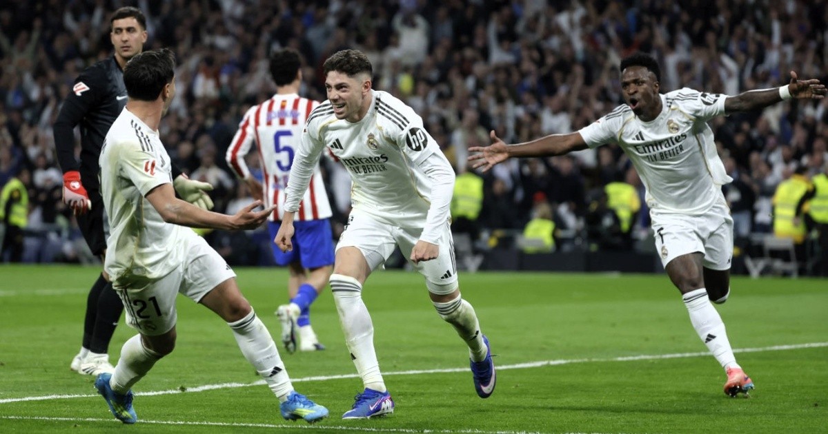 El Real se llevó el derbi de Madrid y no le pierde pisada al Barcelona ...