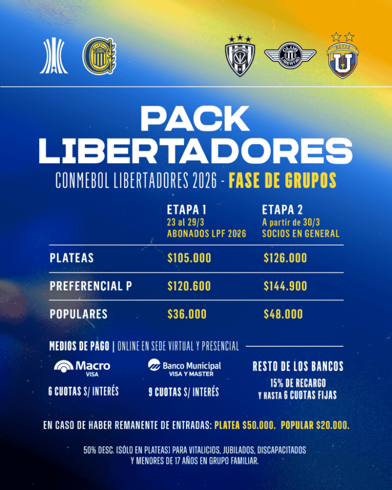 &nbsp;La venta de entradas para Libertadores. 