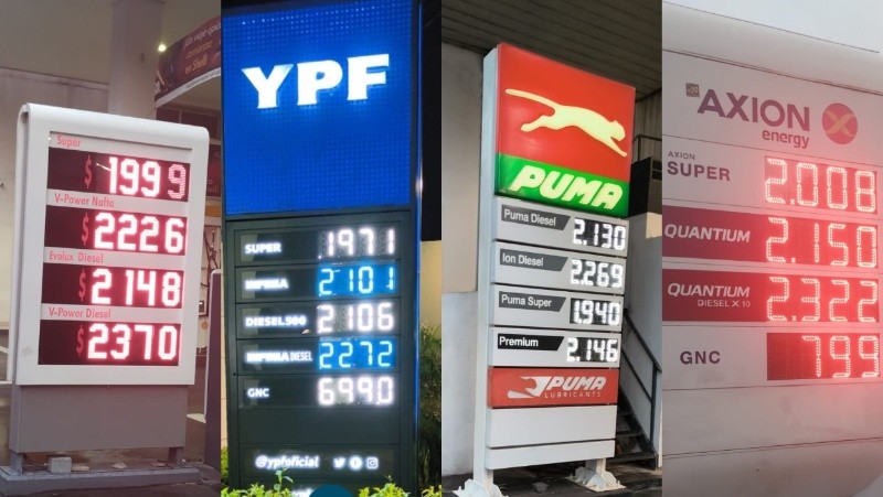 &nbsp;Así impactó en cada uno de los surtidores. 