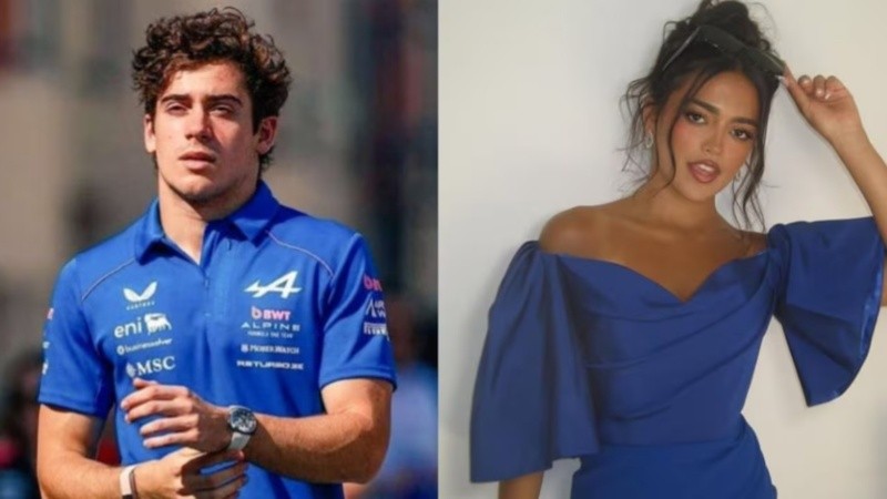 Franco Colapinto y Maia Reficco: aseguran que están formalmente de novios.