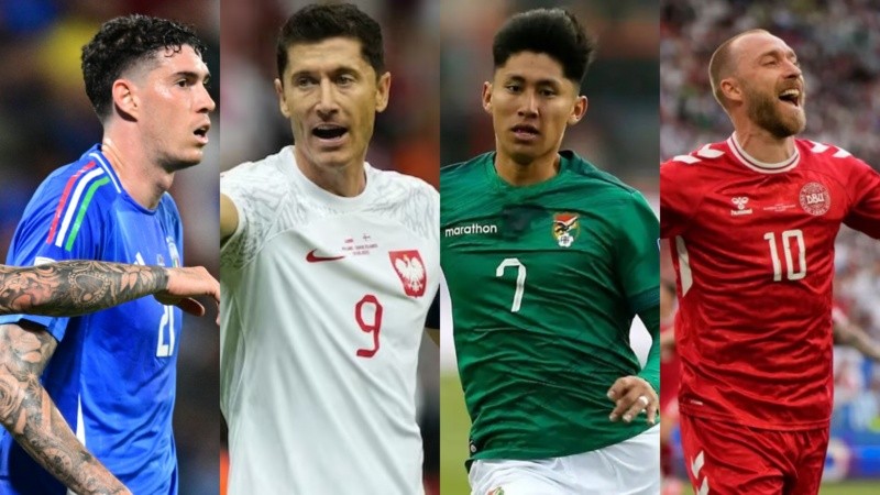 Italia, Polonia, Bolivia y Dinamarca son algunos de los seleccionados que buscan el boleto al Mundial 2026.