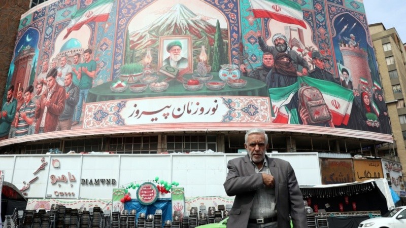 La Plaza Valise en Teherán, Irán.