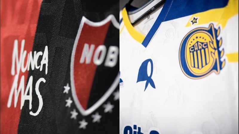 Rosario Central y Newell's se sumaron a las conmemoraciones por el Día de la Memoria, la Verdad y la Justicia.