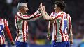 Griezmann y Julián Álvarez, compañeros en el Atlético de Madrid de Simeone.