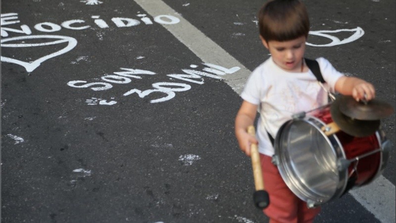 Rosario marcha por Memoria, Verdad y Justicia.