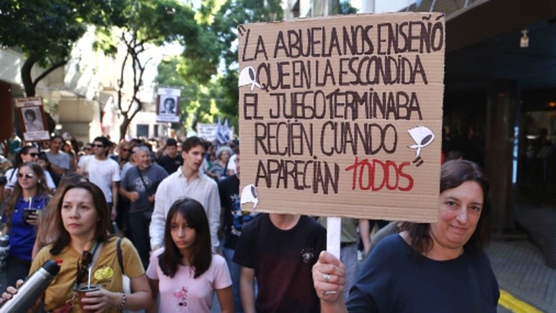 Rosario marcha por Memoria, Verdad y Justicia.