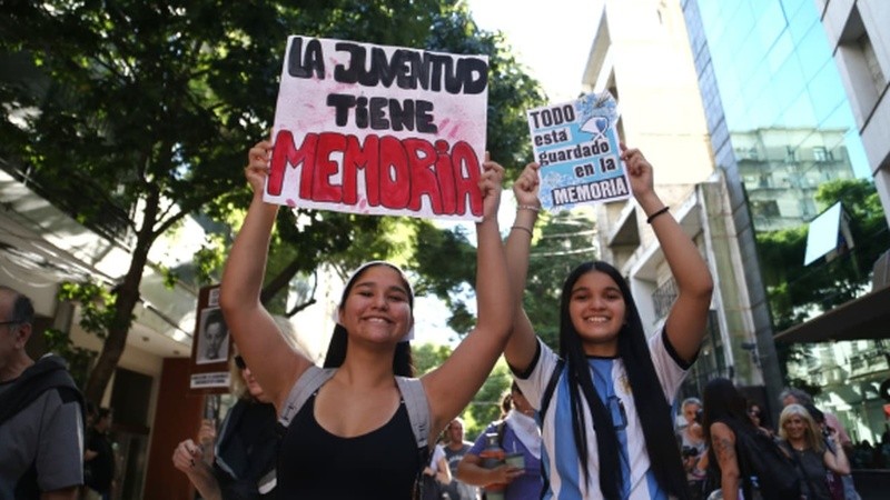 Rosario marcha por Memoria, Verdad y Justicia.