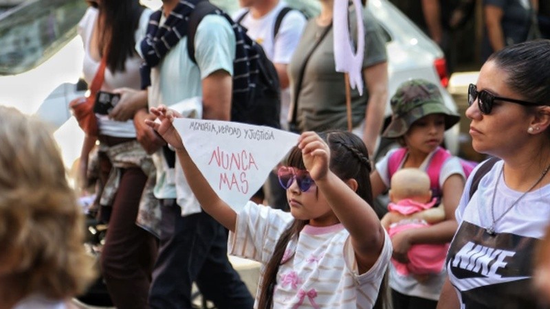 Rosario marcha por Memoria, Verdad y Justicia.