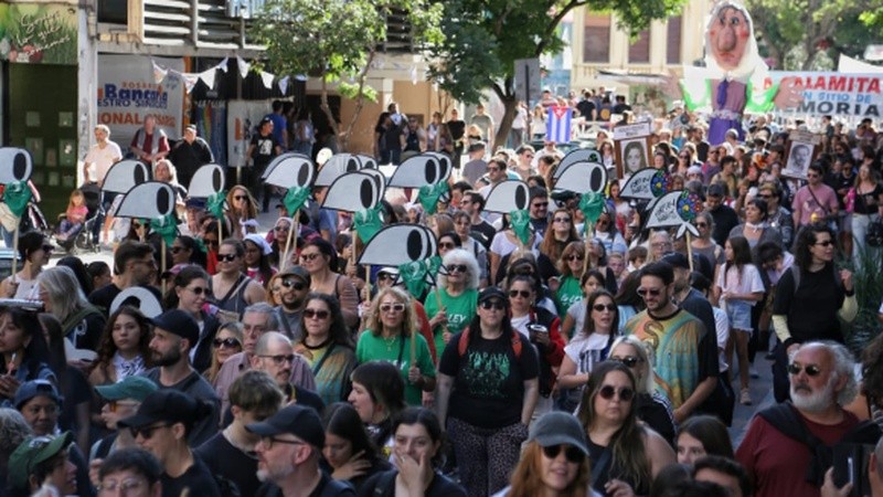 Rosario marcha por Memoria, Verdad y Justicia.