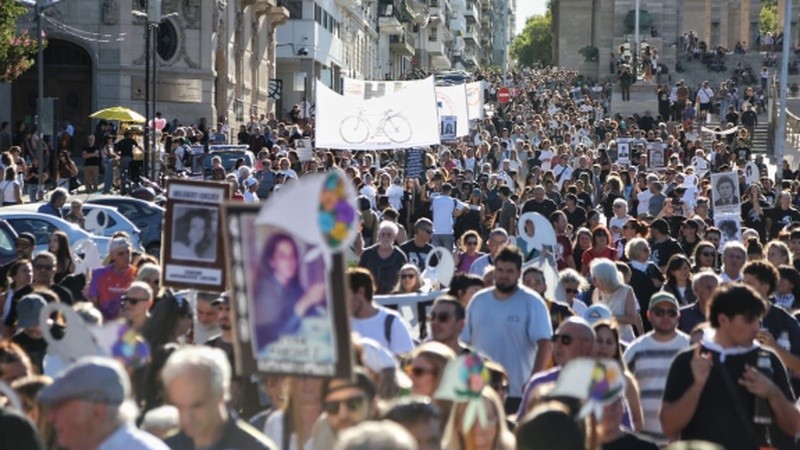 Rosario marcha por Memoria, Verdad y Justicia.
