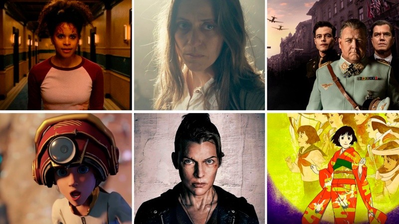 Te van a matar; Pensamiento lateral; Nuremberg: el juicio del siglo; Un secreto mágico; Instinto implacable; Millennium Actress.