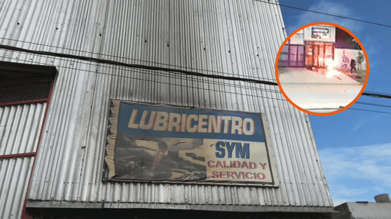 La secuencia de los hechos quedó filmada por las cámaras de videovigilancia de la cuadra.