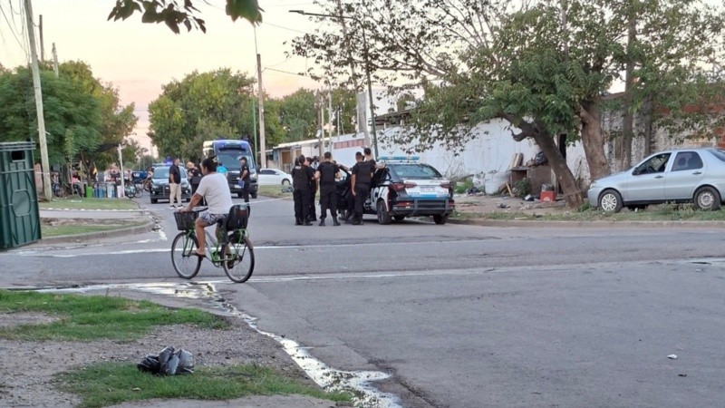 El ataque a Chicho, hermano del detenido Valdez.