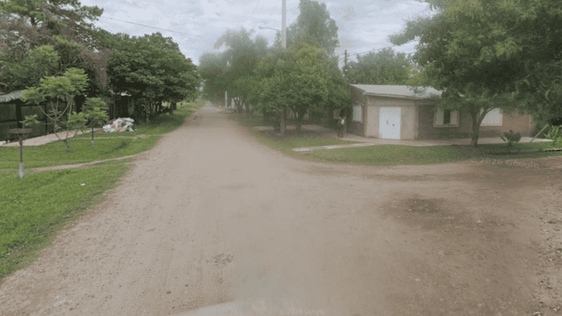 La zona donde ocurrió el violento episodio.